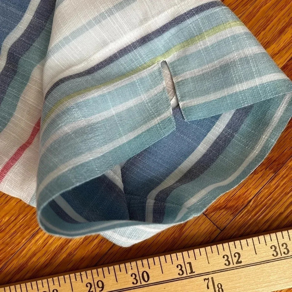 Striped button down top - Picture 3 of 4